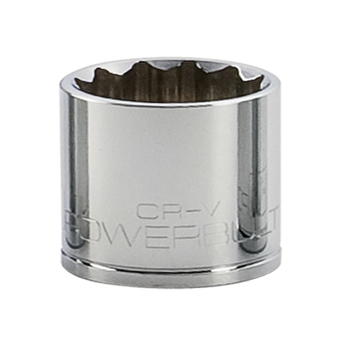 Powerbuilt 1/2in Drive 12 Pt. Metric Socket 35mm - 642027