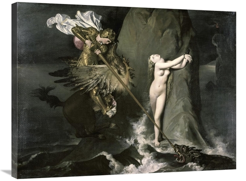 Global Gallery GCS-278061-36-142 36 in. Angelica Saved by Ruggiero Art