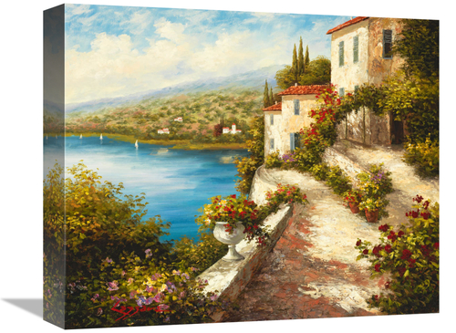 Global Gallery GCS-132578-16-142 16 in. Villa Del Mare Art Print - Laz