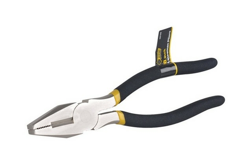 Steel Grip 2261949 8 in. Drop Forged Carbon Steel Linesman Pliers