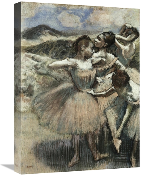 Global Gallery GCS-277314-22-142 22 in. Dancers Art Print - Edgar Dega