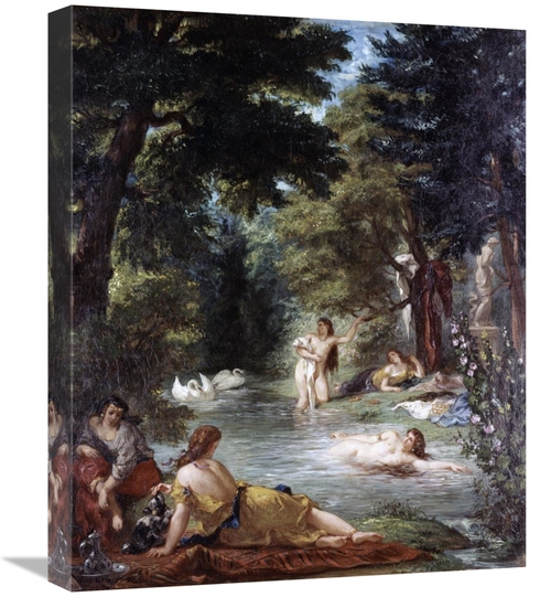 Global Gallery GCS-277380-22-142 22 in. Turkish Women Bathing Art Prin