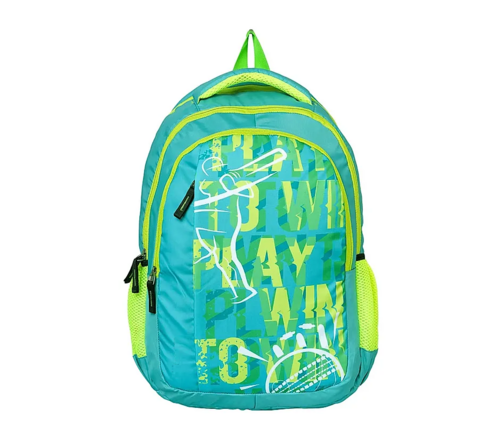 Printed School Bag Backpack for Kids-Turquoise