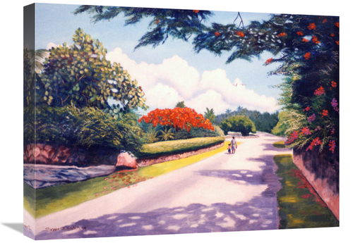 Global Gallery GCS-480443-1824-142 18 x 24 in. Blair Gardens Art Print