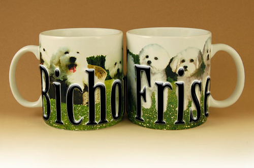 Americaware PMBFE01 18oz. Bichon Frise Mug