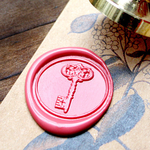 Key Metal Stamp / Wedding Wax Seal Stamp 