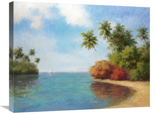 Global Gallery GCS-131226-2228-142 22 x 28 in. Coco De La Playa Art Pr