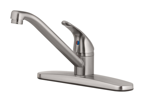 Oakbrook 4877361 One Handle Brushed Nickel Kitchen Faucet