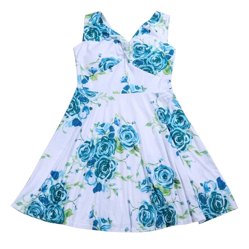 Women Mother Daughter Matching Sexy Off Shoulder