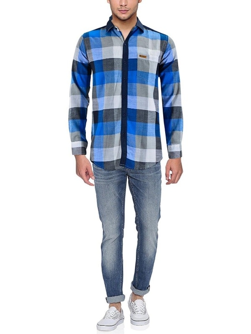 Checked Men Shirt