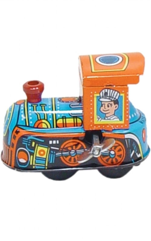 SHAN MS237 Collectible Tin Toy - Mini-Locomotive