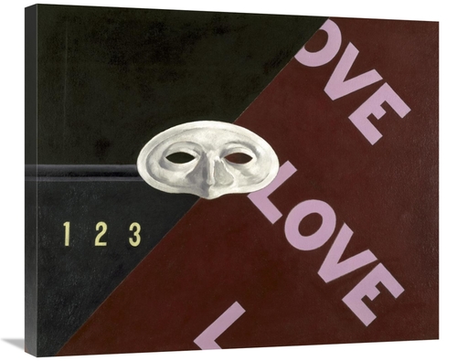 Global Gallery GCS-277390-30-142 30 in. Love, Love, Love Art P
