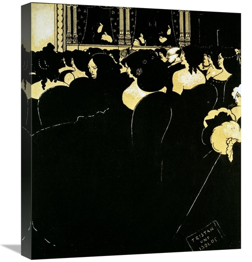 Global Gallery GCS-276686-22-142 22 in. Tristan & Isolde - The Yellow 