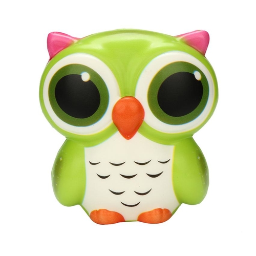 Original Kawaii Adorable Owl Squishy S Rising