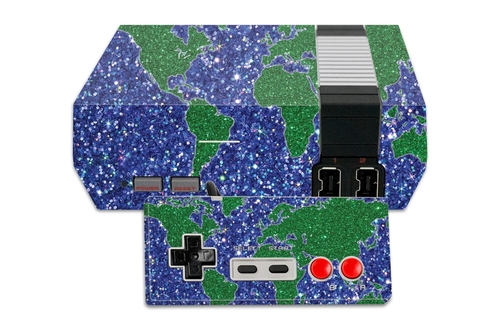 MightySkins NINESCL-Bling World Skin for Nintendo NES Classic Edition 