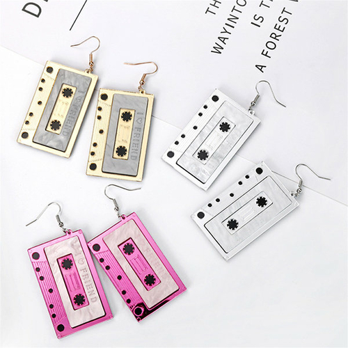 Cassette Tape Earrings