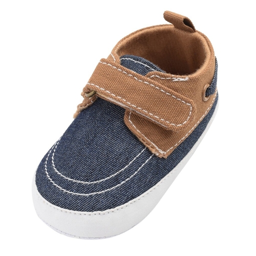 Infant Toddler Solid Fretwork Shoe Winter Flock