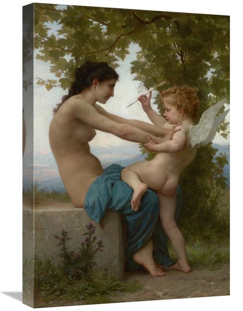 Global Gallery GCS-454790-1624-142 16 x 24 in. A Young Girl Defending 