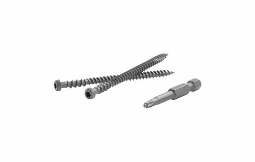 Fastenmaster 5000266 TrapEase 2.5 in. Torx TTAP Star Head Zinc Carbon 