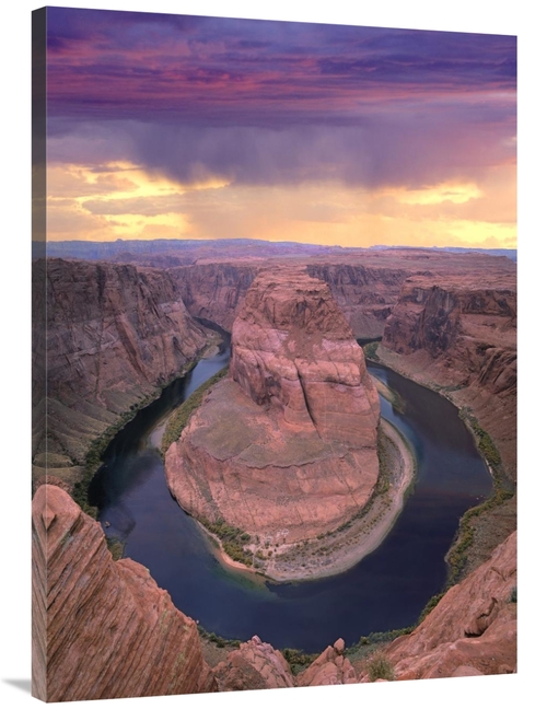 Global Gallery GCS-452158-3040-142 30 x 40 in. Storm Clouds Over the C