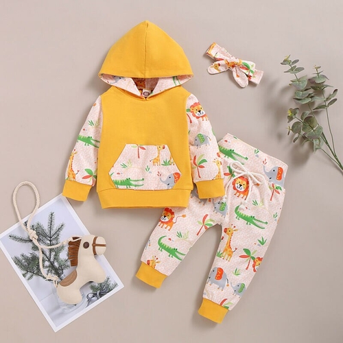 Pudcoco Autumn Newborn kids Infant Baby Girl Boy