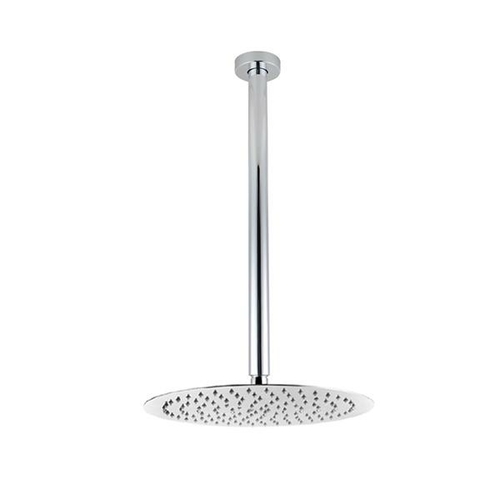 300 Mm Round Chrome Super Slim Shower Head 400 Mm Ceiling Shower Arm