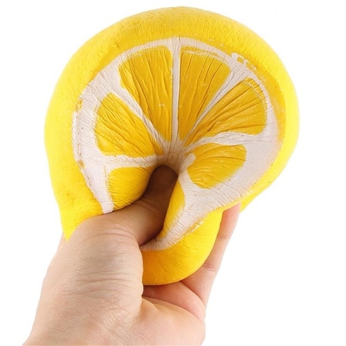Gags toys 1 PCS Squishy Half Fresh Lemon Slow