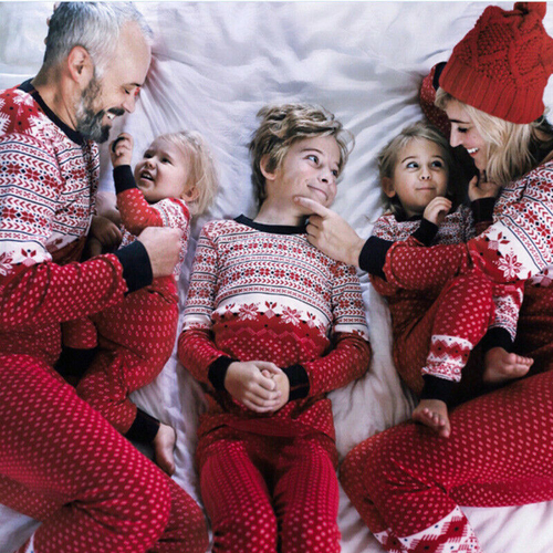 2020 Christmas Family Clothes Pyjamas PJs Set For