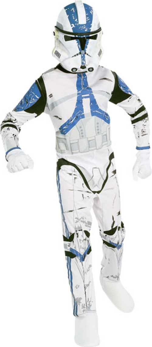 Rubies Costumes 155651 Clone Trooper Child Costume Size: Medium (8-10)