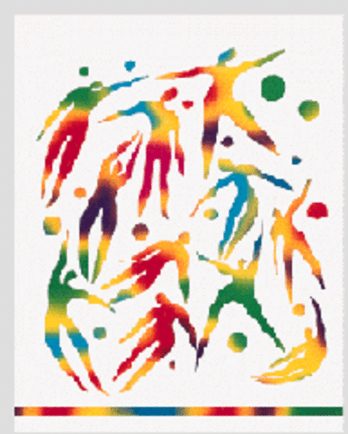 Scratch Art SAPRW Rainbow White Paper, 12 Sheet