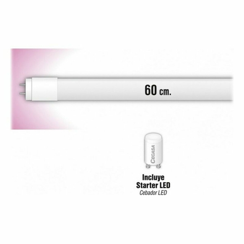 LED Tube Cegasa 324897 T8 4000K 9W Warm light White Crystal