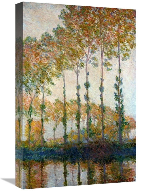 Global Gallery GCS-278693-22-142 22 in. Poplars on the River Epte in A