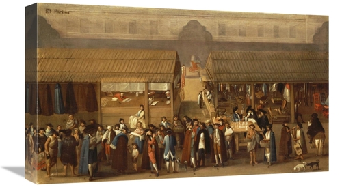 Global Gallery GCS-266867-22-142 22 in. El Parian Art Print - Mexican 