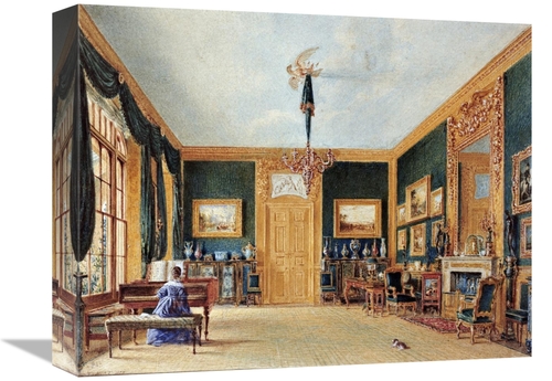 Global Gallery GCS-268150-16-142 16 in. The Green Drawing Room Art Pri