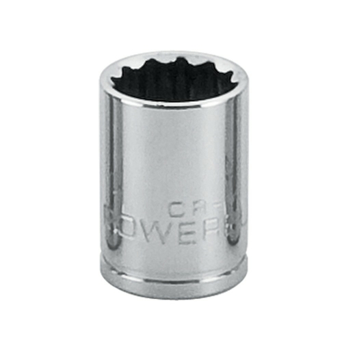 Powerbuilt 3/8in Drive 12 Pt. Metric Socket 14mm - 641019