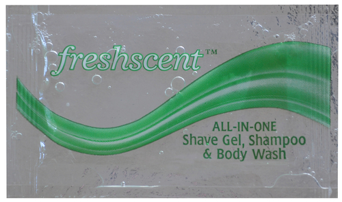 Freshscent All-in-One Shampoo, Shave Gel & Body Wash - 0.33 oz
