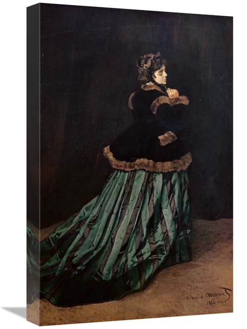 Global Gallery GCS-278647-22-142 22 in. Camille, the Woman in Gree