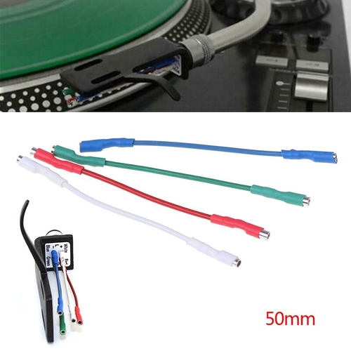 4Pcs 50mm 5N Pure Sliver Leads Header Wire Cable 