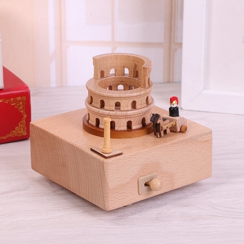 The Roman Colosseum Music Box