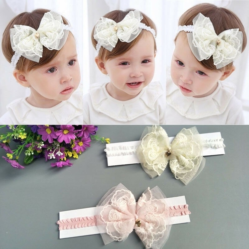 Infant Girl Baby Cute Headband Flower Kid Toddler