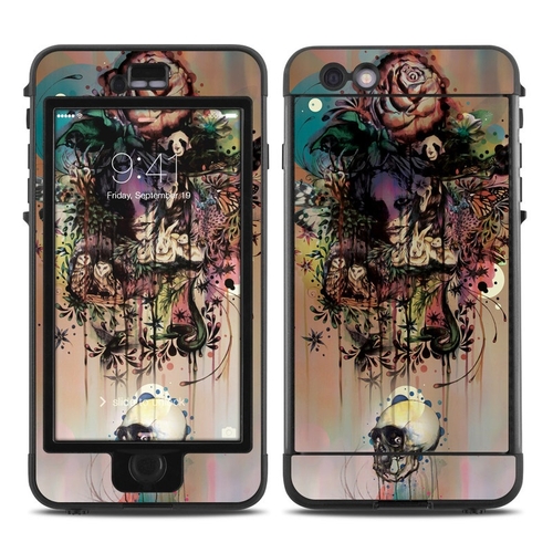 DecalGirl LNI6-DBLOOM Lifeproof iPhone 6 Plus Nuud Case Skin - Doom & 