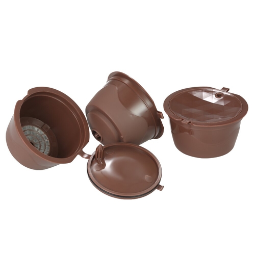 3pcs/set Coffee Filter Reusable Coffee Capsule