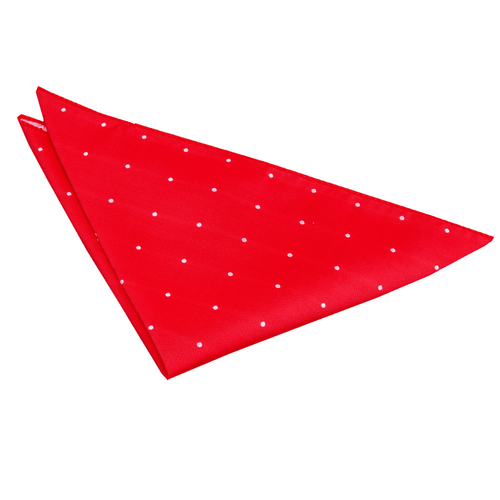 Pin Dot Handkerchief - Red