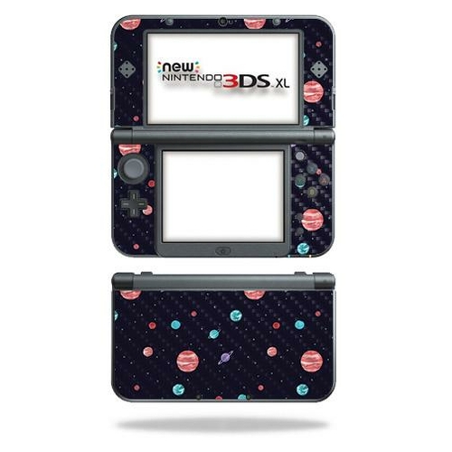 MightySkins CF-NI3DSXL2-Bright Night Sky Carbon Fiber Skin for Nintend