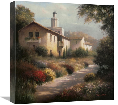 Global Gallery GCS-132736-1818-142 18 x 18 in. Walkway Art Print - D. 