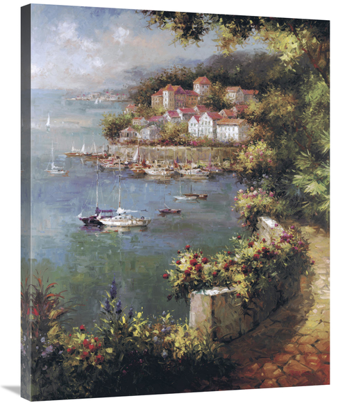 Global Gallery GCS-123286-2835-142 28 x 35 in. Rose Path Art Print - P