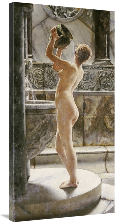 Global Gallery GCS-267565-44-142 44 in. The Bath Art Print - John Rein