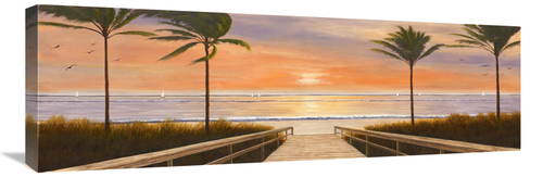 Global Gallery GCS-132815-1236-142 12 x 36 in. Beach Winds Art Print -