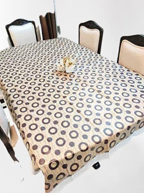 PVC Centre Table Cover round printed design (Size-40x60Inches)