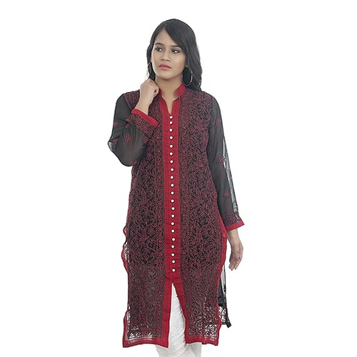 Ladies Cotton Front Button Kurti